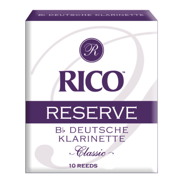 Blätter für B-Klarinette Rico RESERVE Classic deutsch 10 Stk. Pack.